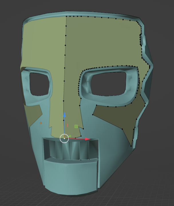 Simplifying the geometry of the model ripped from the video game