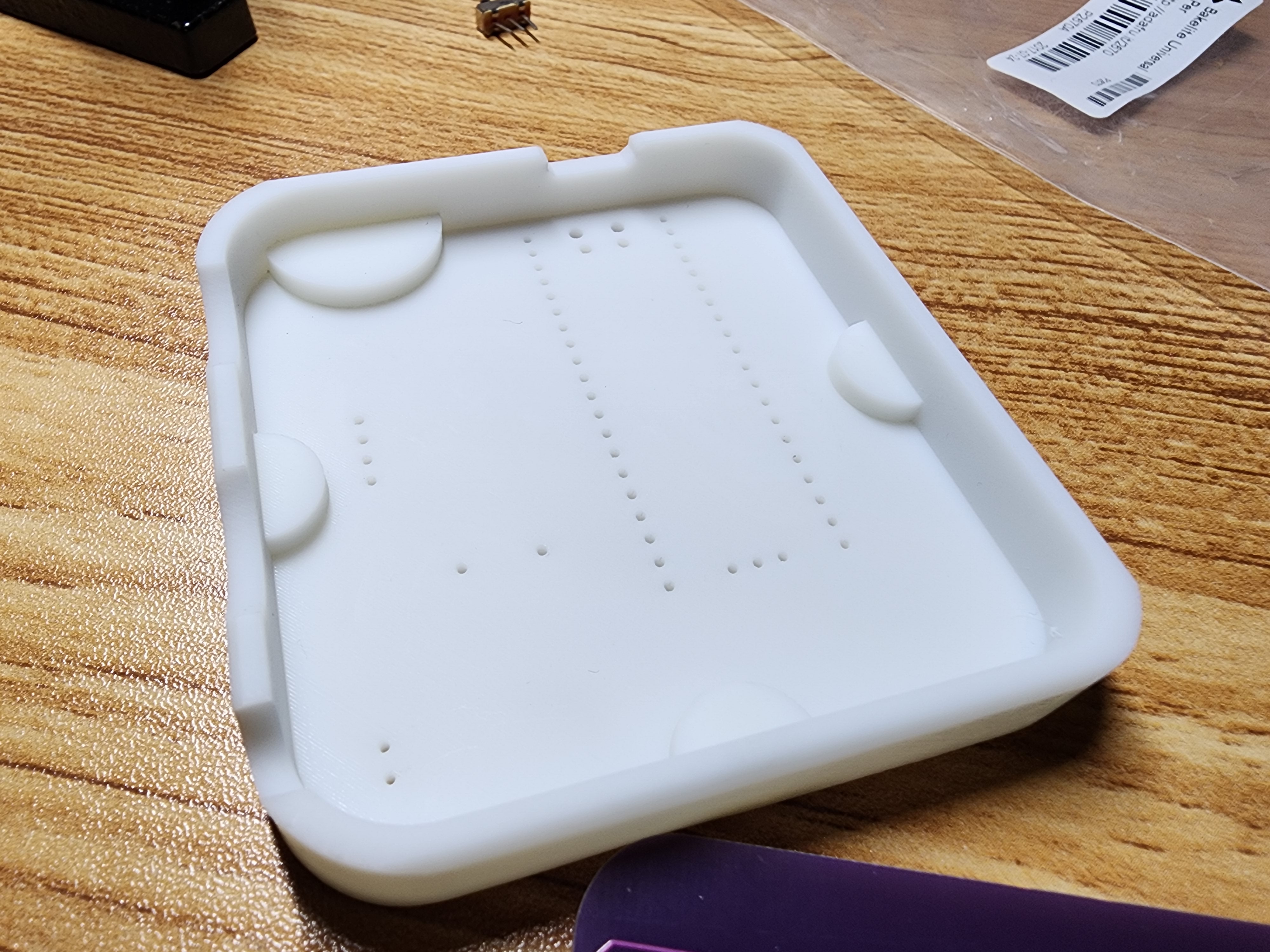 3D printed in resin, upon arrival